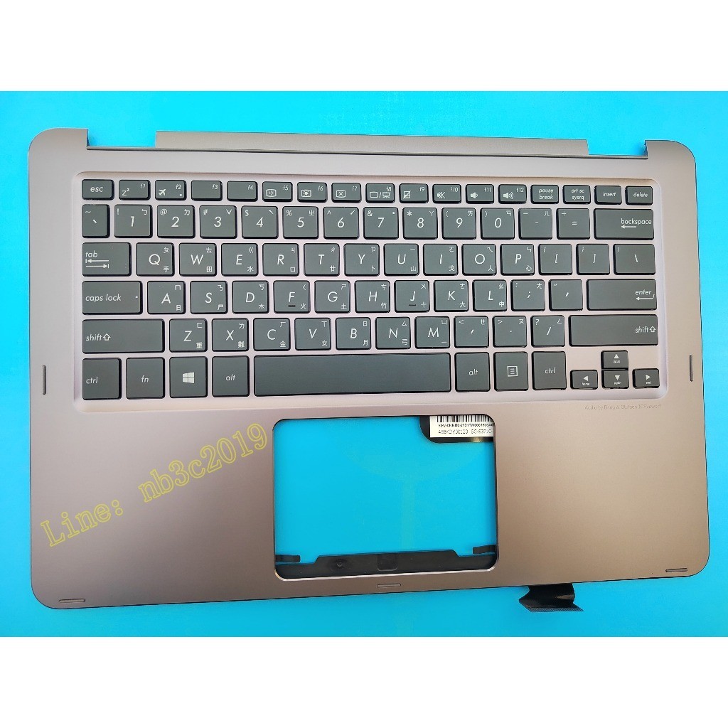 【蝦皮優選】 ♞全新原廠華碩 Zenbook Flip UX360C UX360CA 繁體中文筆電鍵盤