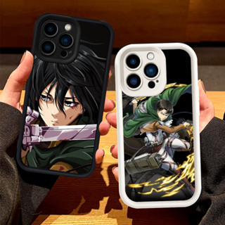 IPhone 7 14 Pro Max Plus 矽膠保護殼 H-13 進擊的巨人