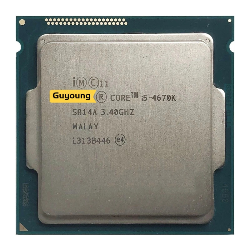 ♞,♘Yzx 酷睿 i5 4670K i5-4670K 3.4GHz 6MB 插槽 LGA 1150 四核 CPU 處理