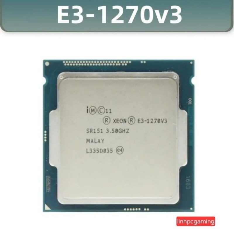 ♞,♘Cpu E3 1270 V3 sk 1150 安裝主 h81 b85 相當於 i7 4790