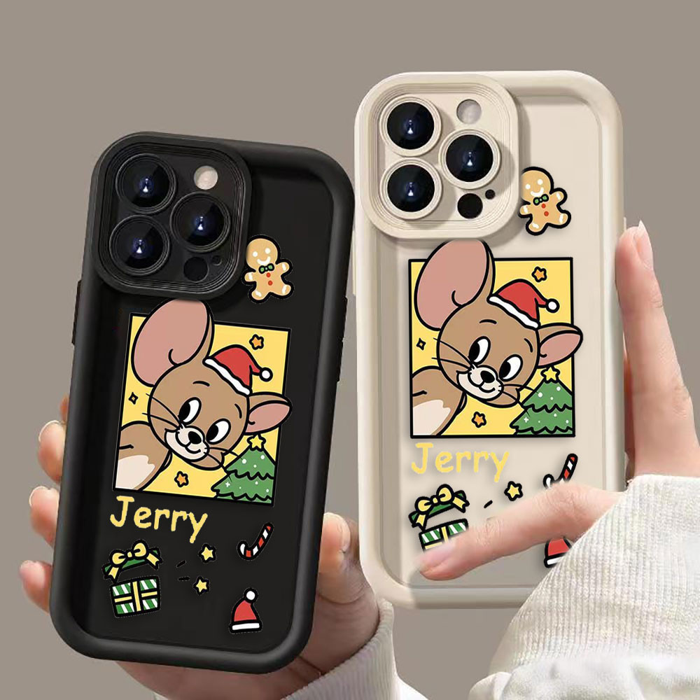 有趣的 Jerry Cover 矽膠手機殼適用於 iPhone 14 15 Apple 11 12 13 Mini 8