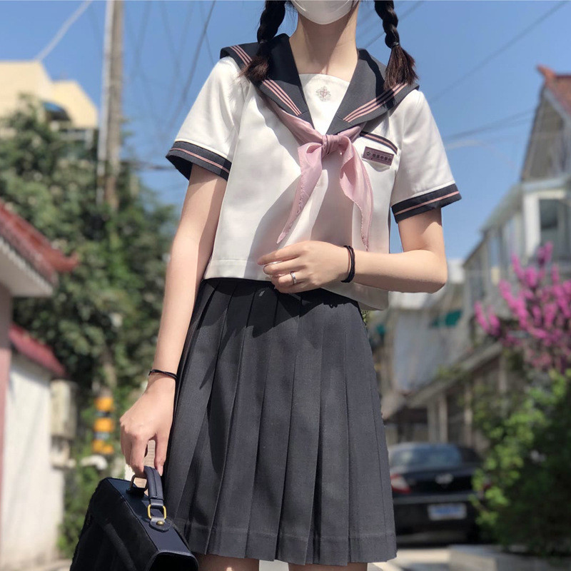 jk制服套裝正版學生裝學院風女裙水手服全套基本款日系高中校服
