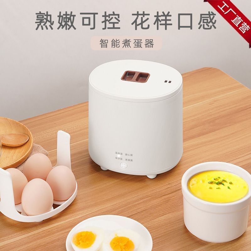 熱銷跨境出口110v煮蛋器智能自動斷電蒸蛋器溫泉蛋神器多功能早餐機