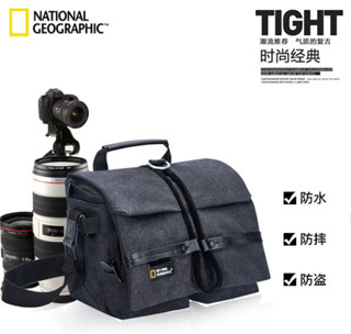 國家地理相機包單眼單肩攝影包適用於200d800d70dM50佳能尼康帆布