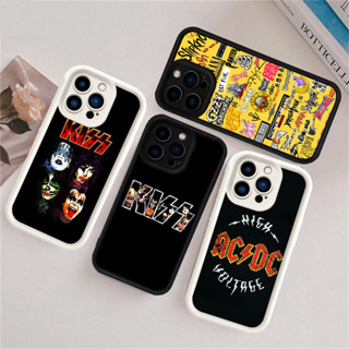HITAM PUTIH J-1 搖滾樂隊黑色白色軟矽膠外殼適用於 iPhone 8 13 Pro Max Plus