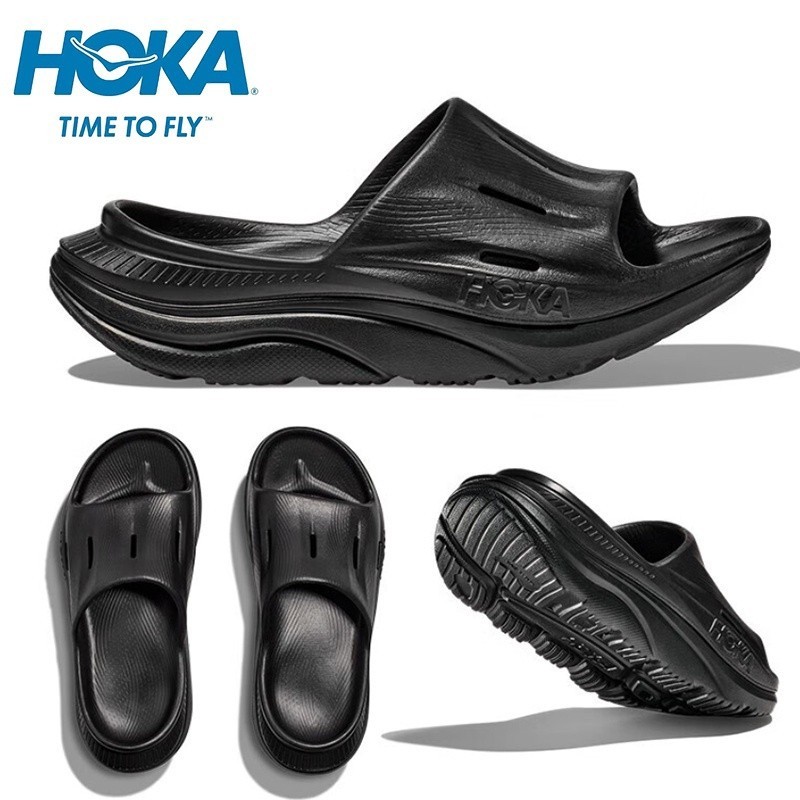 Hoka ONE ONE ORDA RECOVERY SLIDE 3新款男女EVA橡膠防水拖鞋ORDA舒緩拖鞋3運動