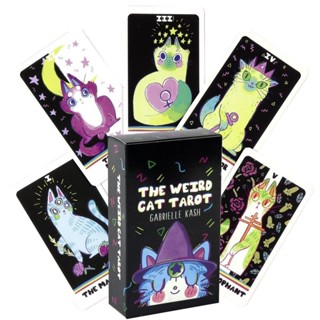 ♞,♘,♙The Weird Cat Tarot 怪異貓塔羅牌全英文桌遊卡牌遊戲