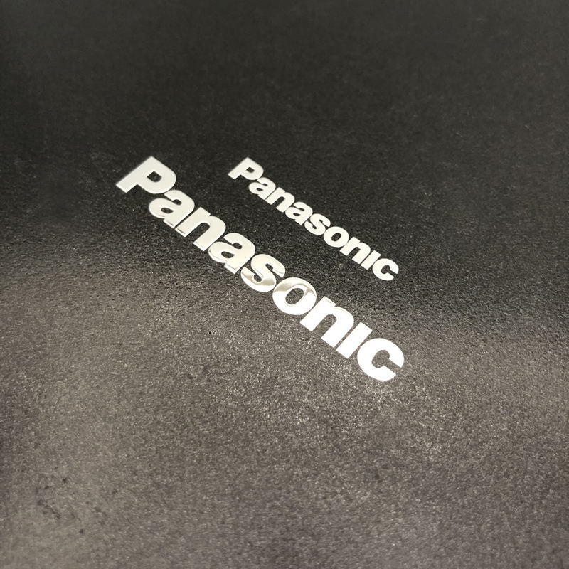 新款 金屬貼 貼花 LOGO Panasonic松下金屬貼電器logo標貼松下顯示器印表機3M手機貼紙
