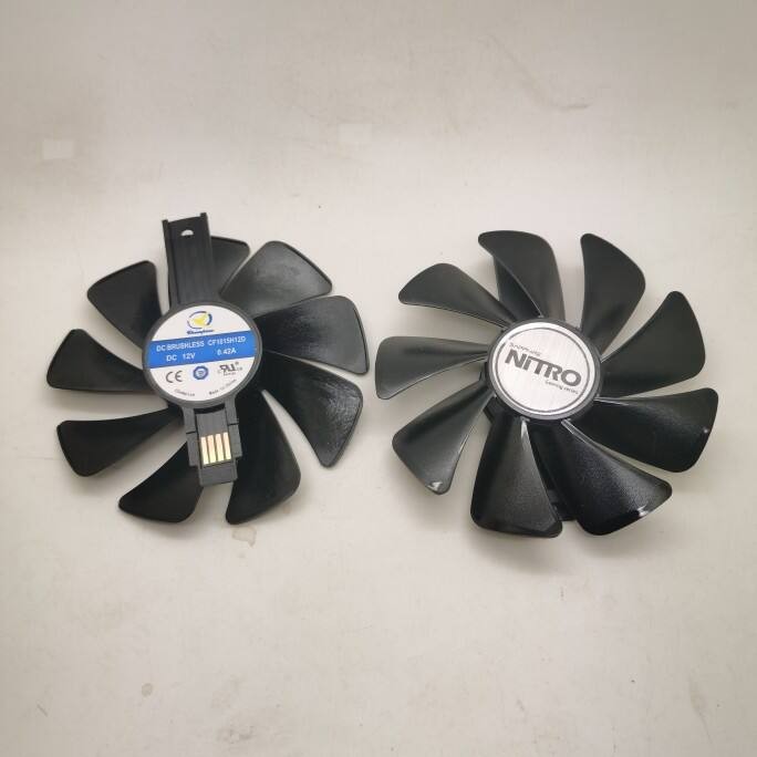 散熱風扇 顯卡風扇 替換風扇 藍寶石RX470 RX480 RX570 RX580風扇 超白金版顯卡風扇 靜音溫控