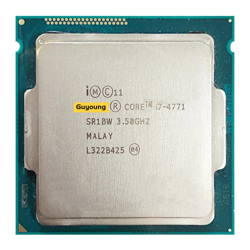 ♞,♘,♙Yzx Core i7 4771 i7-4771 3.5 GHz 二手四核 CPU 處理器 8M 84W LG