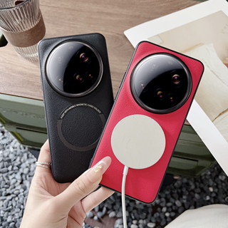 XIAOMI 小米 15 15Pro 15Ultra 手機殼 ⭐磁性 PU 皮革手機套⭐ 磁鐵防震殼 Mi Xiaomi
