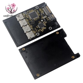 ♞,♘,♙,,DIY電玩賣場2.5寸4 TF轉SATA轉接卡,自製SSD固態硬碟,用於Micro-SD轉SATA組RAI