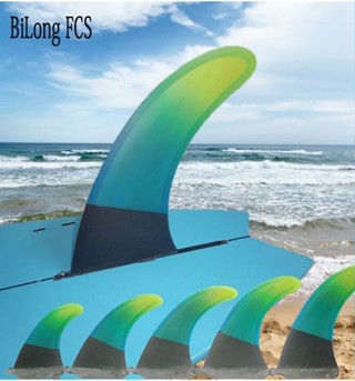 6到10英寸高品質衝浪板尾鰭碳纖維玻璃鋼surfboard single fin