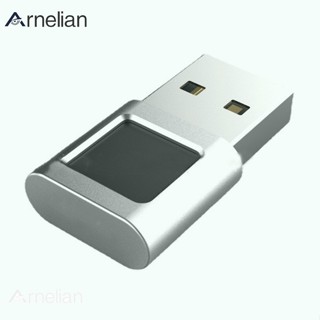 ♞Arnelian電腦指紋記錄儀usb介面登入解鎖指紋讀取器模組裝置相容win10/11