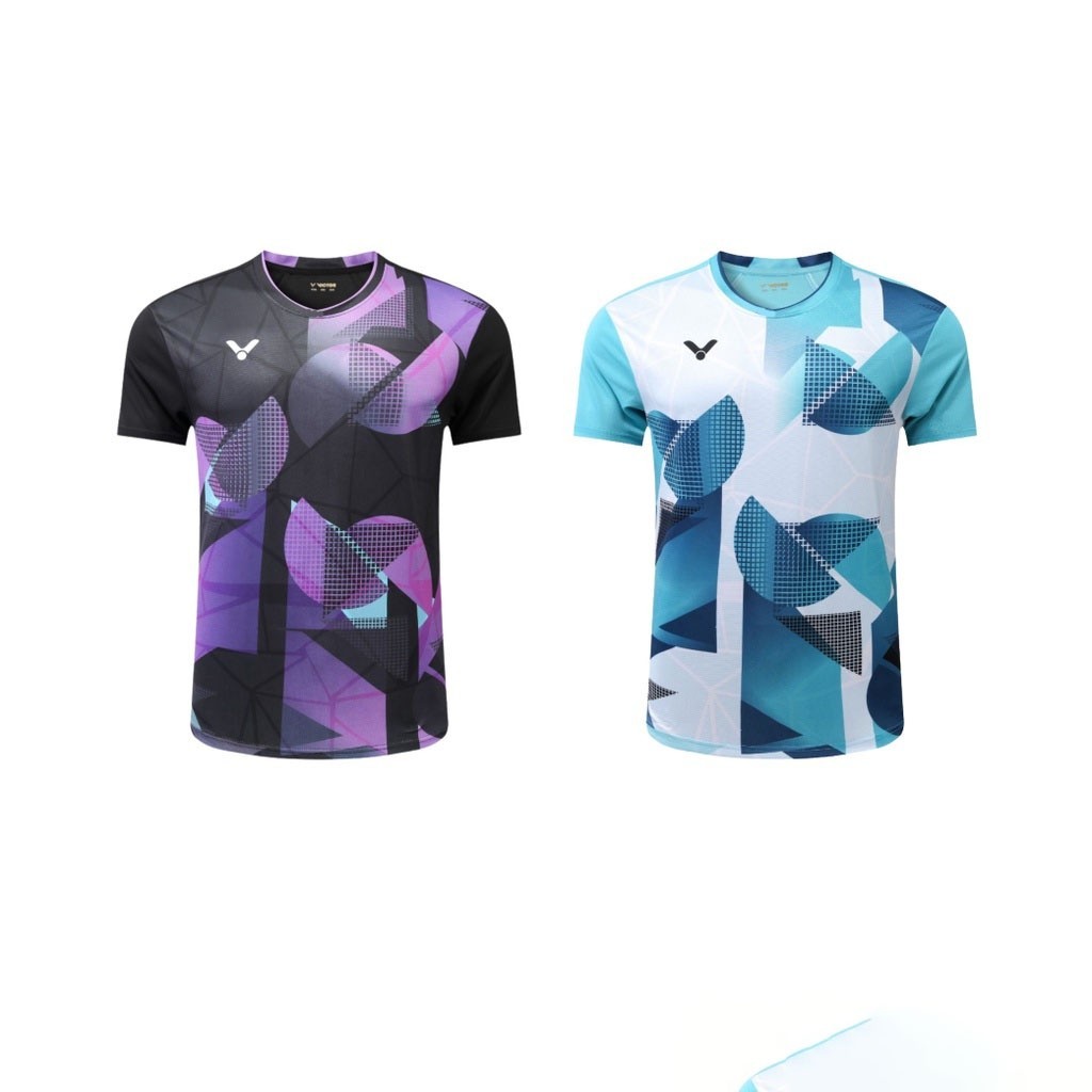 Victor 2024 Design Lee Zii Jia 羽毛球球衣馬來西亞短袖 Baju Sukan 運動衫