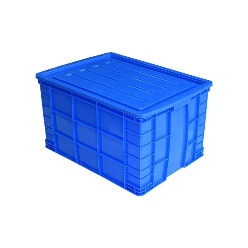 免運 塑膠週轉箱大長方形加厚塑膠箱物流膠框帶蓋收納箱養龜箱