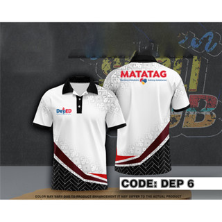 【免費自定義姓名&號碼】MATATAG UNIFORM SUBLIMATION 男女老師POLO衫老師活動CODE-M-