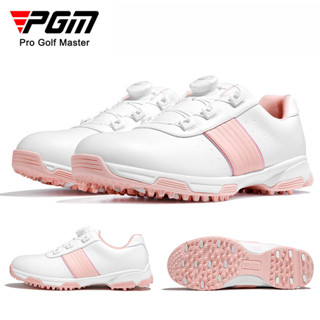 【PGM】高爾夫球鞋女士休閒運動鞋旋鈕鞋帶golf防水鞋子XZ341