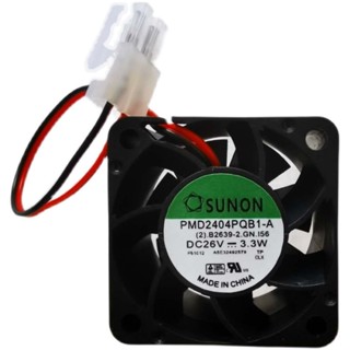 ♞,♘PMD2404PQB1-A 26V 3.3W 全新 SUNON 4釐米4028 變頻器風扇
