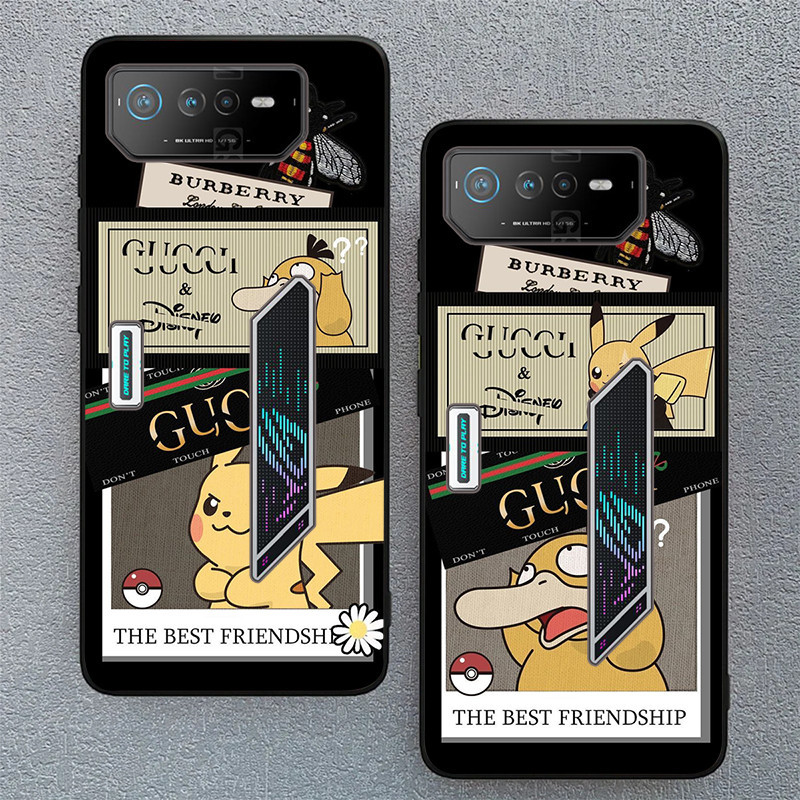華碩 ROG Phone 6 ROG 6 Pro 可愛皮卡丘手機殼卡通手機殼保護套