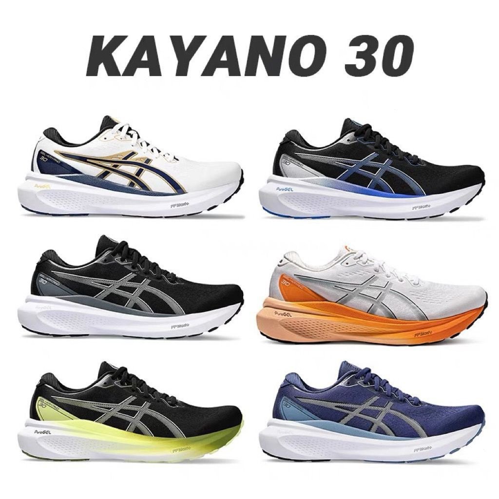 Tenj GEL-KAYANO 30男女戶外透氣低幫跑鞋網面運動鞋穩定支撐跑鞋