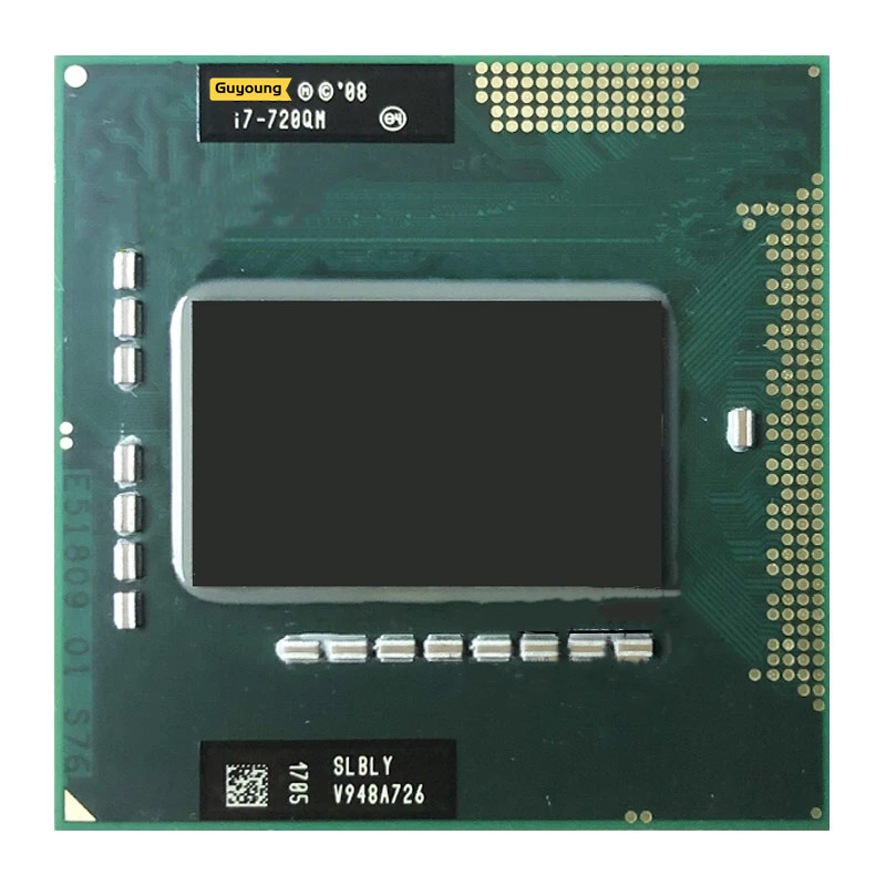 ♞,♘Yzx Core i7 720QM i7-720QM SLBLY 1.6 GHz 二手四核八線程CPU處理器 6W