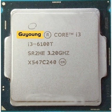 ♞原裝 i3-6100T CPU i3 6100T 處理器 3.2G 35W FCLGA1151