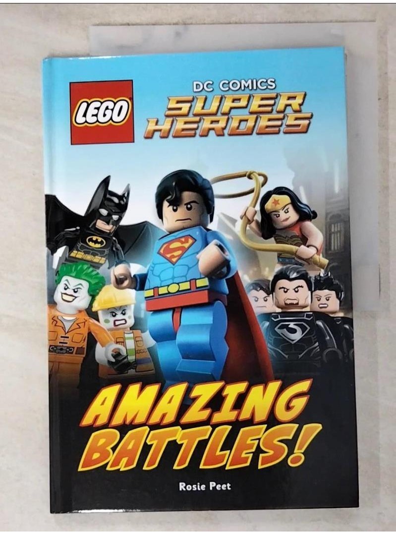 DK Readers: LEGO® DC Comics Super Heroes: Amazing Battles_DK【T1／兒童文學_DK5】書寶二手書