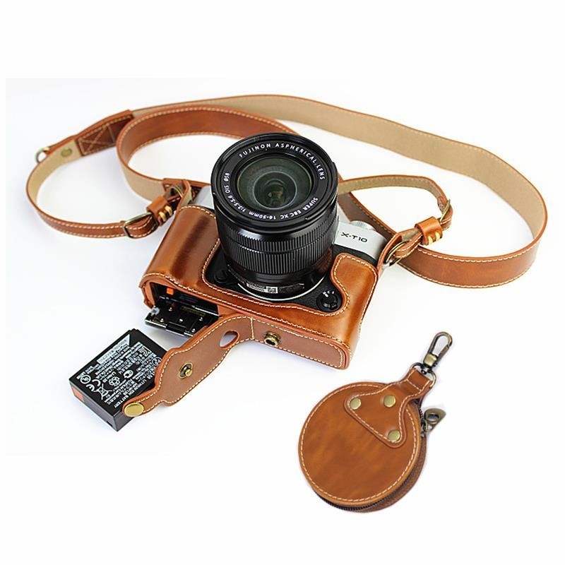 ♞,♘【速發】適用富士微單相機包XT10皮套XT20 XT30保護套底座半套手柄XT2 XT3