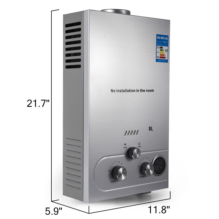 工廠批發8L家用瓦斯液化氣熱水器天然氣熱水器高效率洗澡機沐浴設備