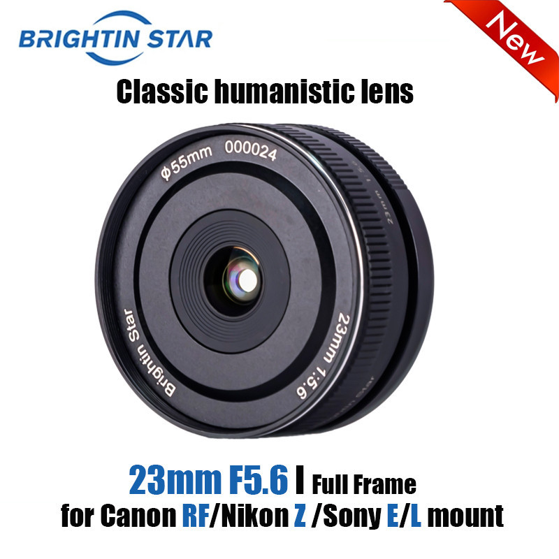 索尼 尼康 Brightin Star 23mm F5.6 全畫幅超廣角大光圈鏡頭適用於佳能 RF Leica L Si
