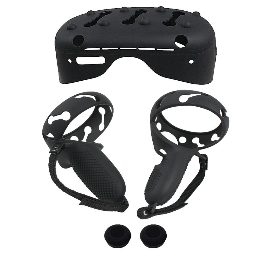 適用Oculus quest2手柄保護套防撞防摔主機套遮光面罩VR眼鏡配件
