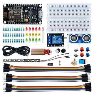 ♞,♘Lafvin NodeMcu ESP8266 Wifi 開發板入門套件,適用於 Arduino 物聯網麵包板 Wi