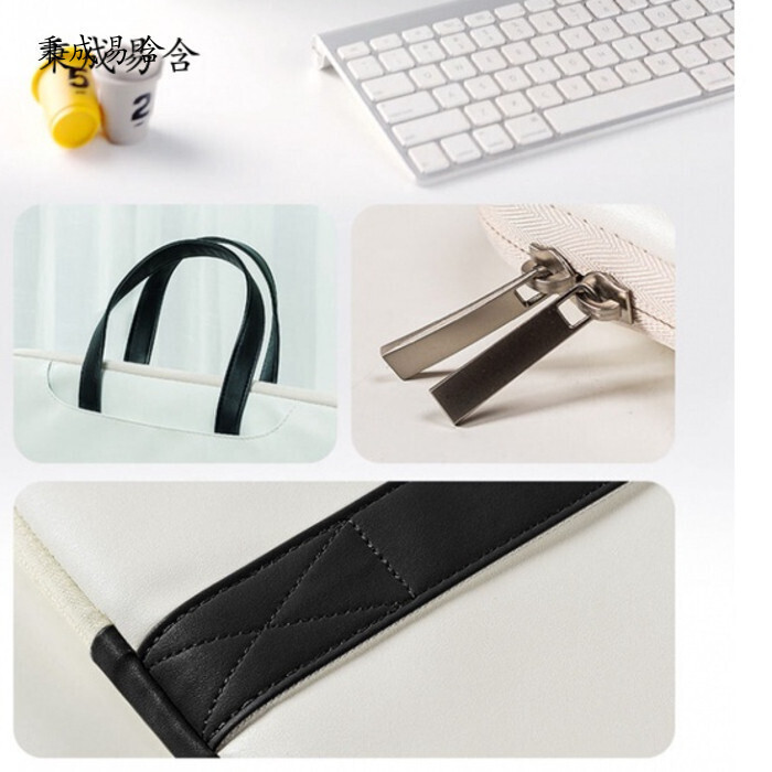 【秉成易含Bag shop】 韓國 筆電包 電腦包 15.6吋17吋13.3吋14吋手提筆電包 筆電側背包 黑煤球筆電包