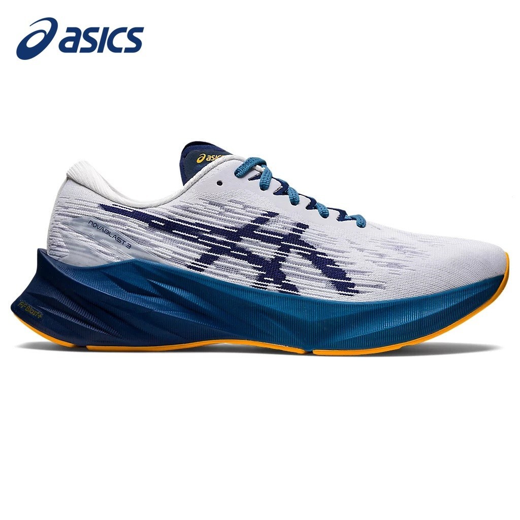亞瑟士 高品質 ASics NOVABLAST 3 休閒運動跑步男士時尚鞋