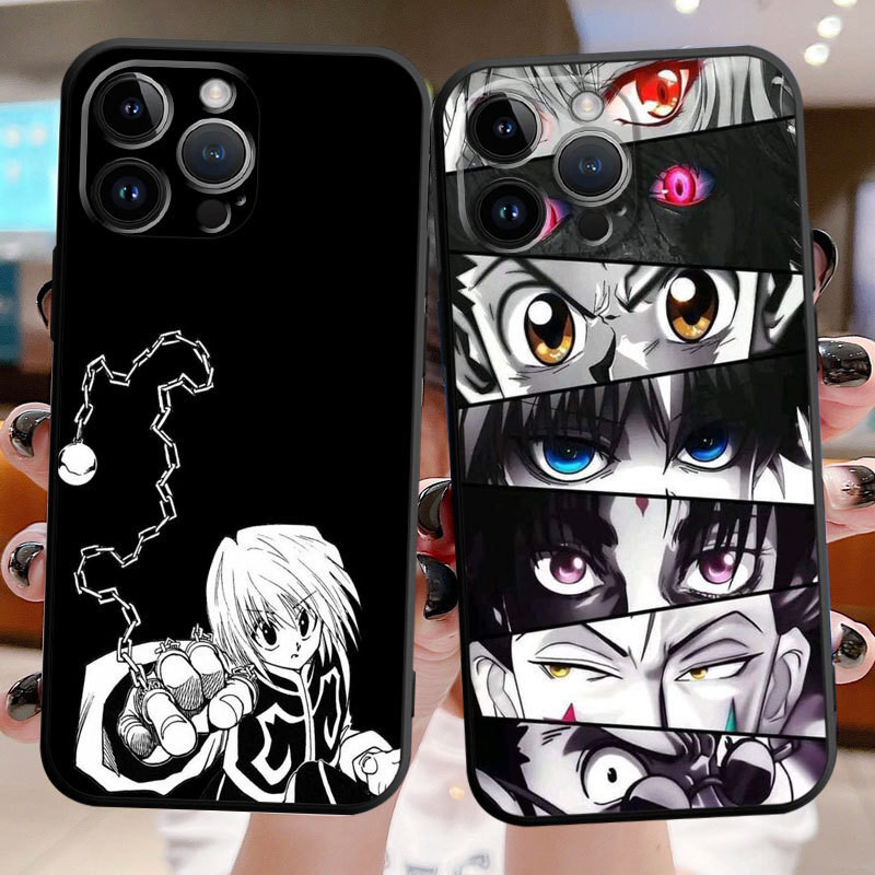 新款 適用iphone15全職獵人奇犽手機殼hunter X Hunters Phone Case 卡通手機