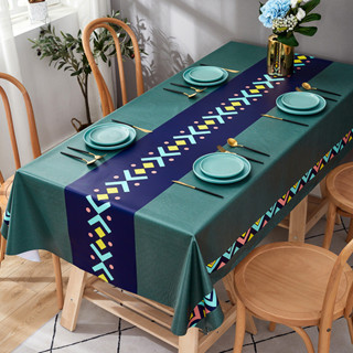 時尚簡約風格長方形廚房餐廳裝飾餐桌防水桌布