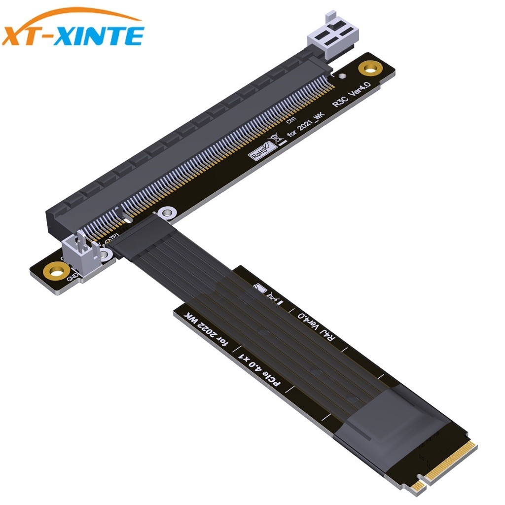 ♞,♘,♙Xt-xinte 適用於 RTX3090 RX6800xt 圖形視頻延長線 PCIe 4.0 x16 16G/