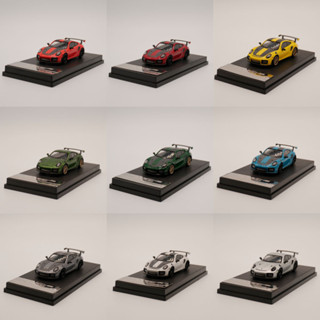 1/64 保時捷911跑車 porsche 911 GT2 RS 金屬玩具車合金汽車模型 絕版模型