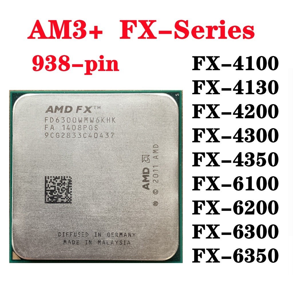 ♞二手 AMD FX 系列 FX-4300 FX4100 FX4130 FX4200 FX4350 fx6100 FX6