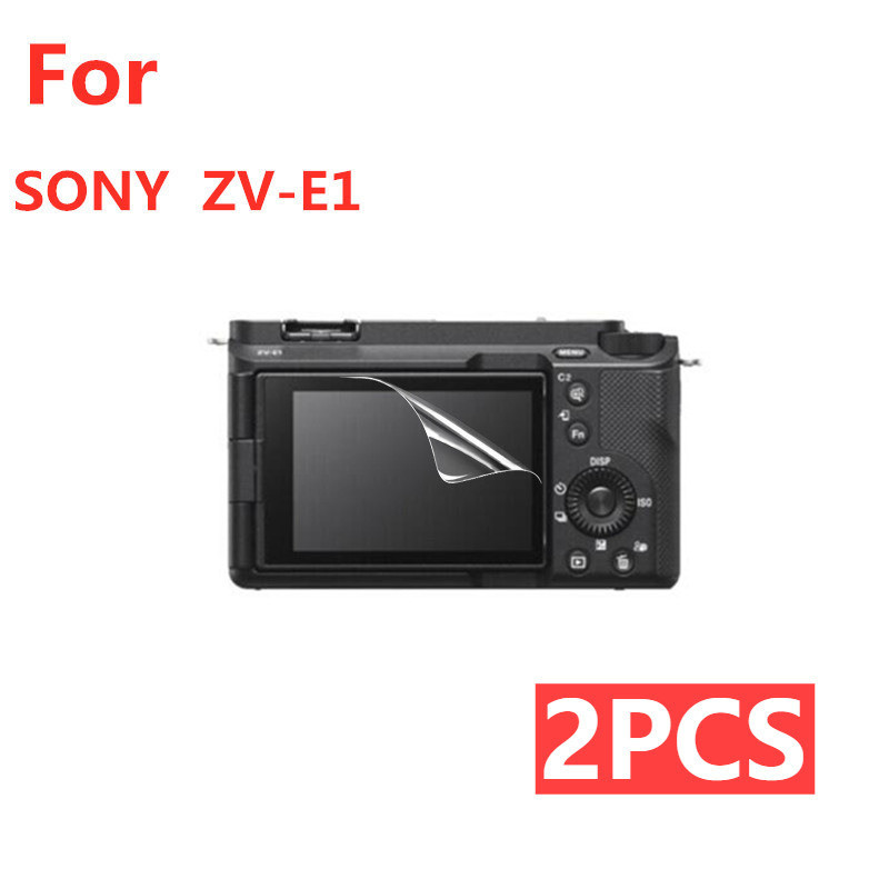 2pcs 適用於索尼 ZV-E1 相機屏幕保護膜 ZVE1 屏幕膜鋼化玻璃膜