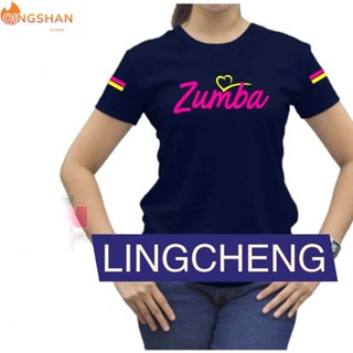 體操上衣女式運動服 Zumba 襯衫有氧襯衫健身跑步健身房短袖體操上衣 Zumba 03