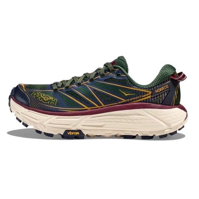 Hoka One One Mafate speed 2 中性越野跑鞋,輕便透氣專業緩震跑鞋