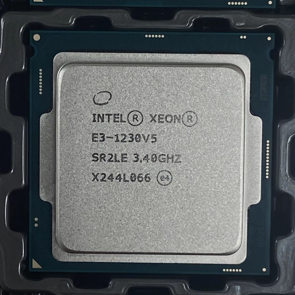 ♞,DIY電玩賣場E3-1230V5 全新 1151針 臺式機CPU 支持魔改 H110 B150 Z170 主板