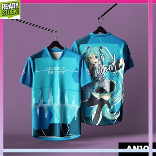 Baju Anime kain 優質超細纖維 100cm-3xl 短袖 V 領無端 T 恤 WE1-2581