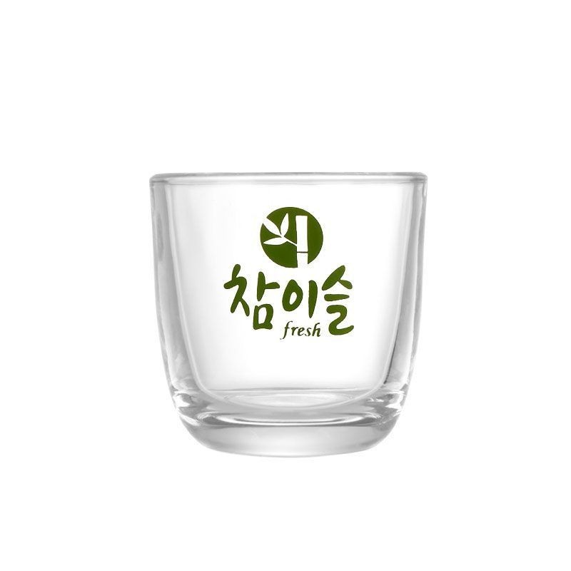 20只裝韓國真露威士忌酒杯日式餐廳餐飲玻璃燒酒杯特價清倉50ml