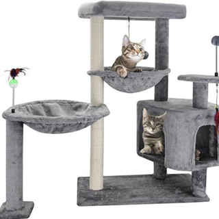 豪華貓咪玩具 貓抓板 貓跳台 貓抓柱 貓爬架 貓窩 貓咪跳台 貓樹一體 貓咪玩具 寵物用品 貓樹 貓別墅 太空艙
