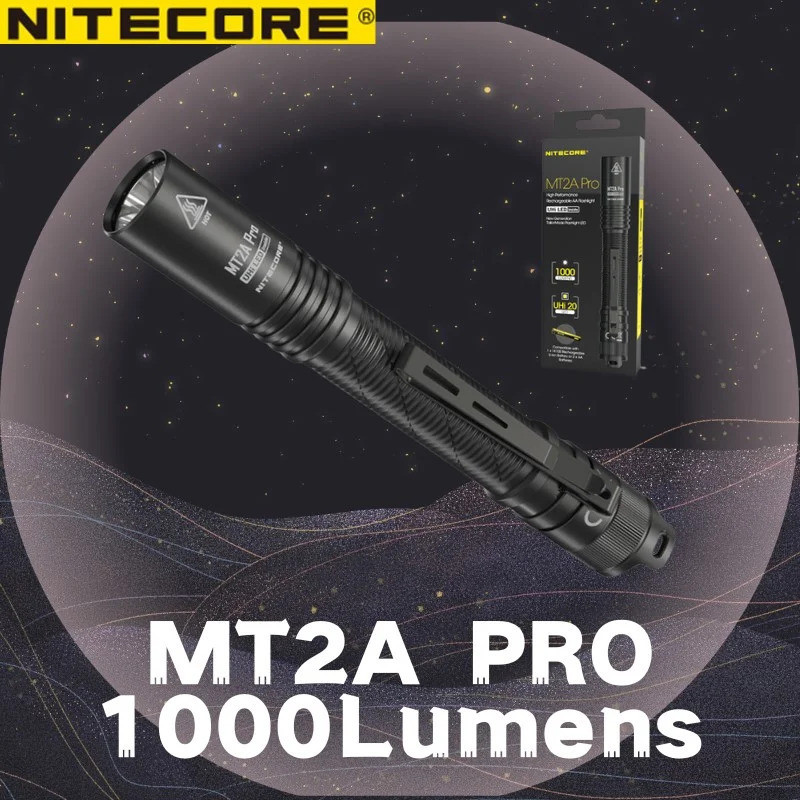 Nitecore MT2A Pro 便攜式耐用手電筒,適合家庭使用,戶外擴展