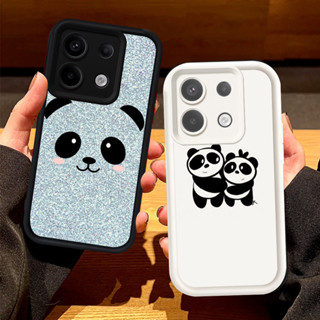 Infinix Note 40S 40 Pro Plus 5G 矽膠套 H-31 可愛熊貓外殼