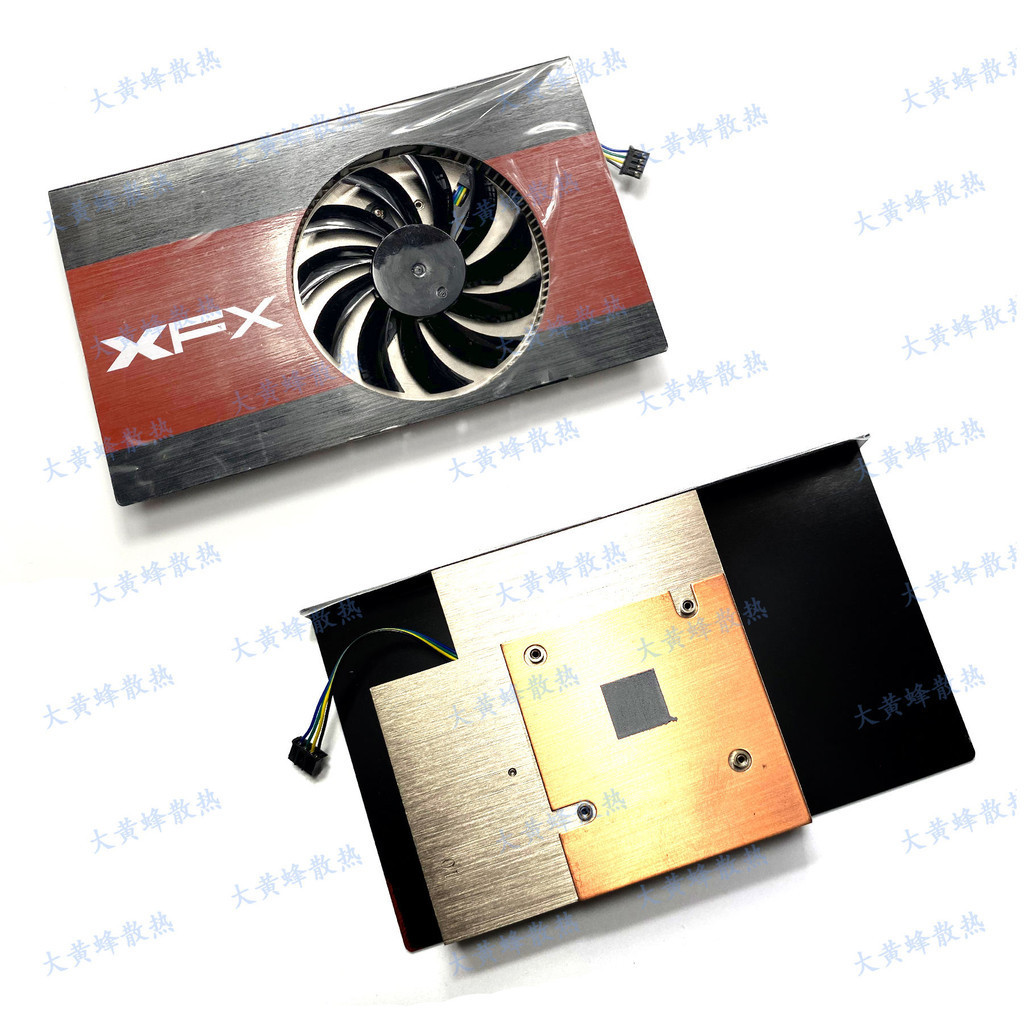 散熱風扇 顯卡風扇 替換風扇 全新 XFX/訊景RX550 560 460 4GB Core Edition ITX顯卡